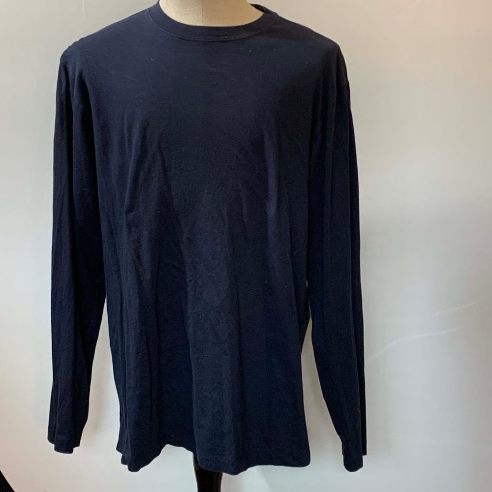 Sonoma Men’s Navy Blue Long Sleeve Size XL